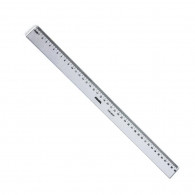 REGLA ACRILICA BISELADA HUMO 40 CM