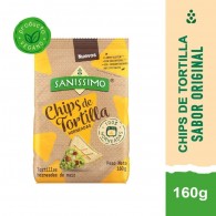 CHIPS TORTILLA SABOR ORIGINAL HORNEADAS 160 GR