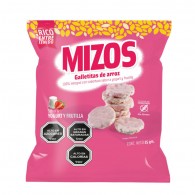 GALLETAS DE ARROZ SABOR YOGURT FRUTILLA 25 GR