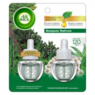 DESODORANTE AMBIENTAL ELECTRICO REPUESTO BOSQUE NATIVO 2 X 20 ML