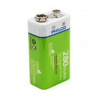 BATERIA RECARGABLE BLISTER 9V x1 280mAh