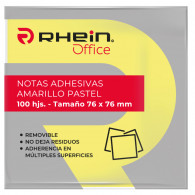 NOTA ADHESIVA 654 76X76 MM 1 UN 100 HOJAS