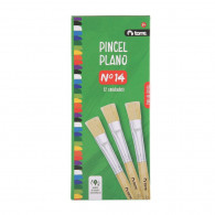 PINCEL ESPATULA MANGO DE MADERA N° 14