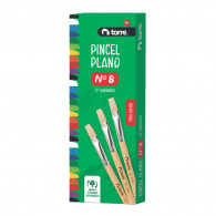 PINCEL ESPATULA MANGO DE MADERA N° 8