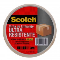 CINTA EMBALAJE TRANSPARENTE ULTRA RESISTENTE48 MM 100 MT