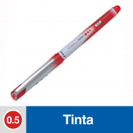 LAPIZ TINTA V BALL GRIP PUNTA FINA ROJO 0.5 MM