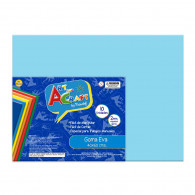 GOMA EVA CELESTE 40 X 60 CM 10 HOJAS