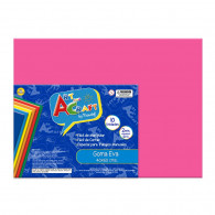 GOMA EVA ROSADO 40 X 60 CM 10 HOJAS