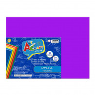 GOMA EVA MORADO 40 X 60 CM 10 HOJAS