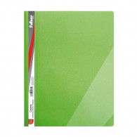 CARPETA VINIL OFICIO CON ACCOCLIP Y BOLSILLO VERDE