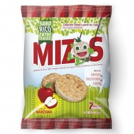 GALLETAS ARROZ SABOR MANZANA 16 GR