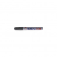 MARCADOR PIZARRA  RECARGABLE PUNTA REDONDA 500 NEGRO