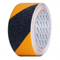 CINTA ANTIDESLIZANTE AMARILLO-NEGRO 5 MT X 50 MM