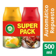 DESODORANTE AMBIENTAL REPUESTO APARATO AUTOMATICO 2 UN 250 ML