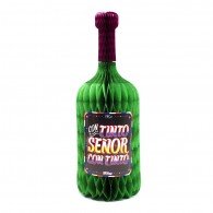 ADORNO 18 BOTELLA VINO 24X67CM X 1UN