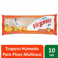 TRAPERO HUMEDO PISOS MULTIUSO NARANJA 10 UN