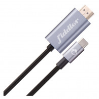 USB TYPE C MACHO A HDMI MACHO 2M 4K/30HZ