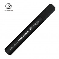 MARCADOR PERMANENTE PUNTA BISELADA NEGRO