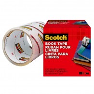 CINTA ADHESIVA PARA LIBROS TRANSPARENTE 101.6 MM X 13.7 MT