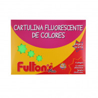 CARPETA CON PAPEL FLUORESCENTE 6 HOJAS 