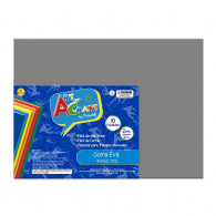 GOMA EVA GRIS  40X60 CM 10 HOJAS