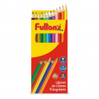 LAPICES DE COLOR LARGO TRIANGULAR 12 COLORES
