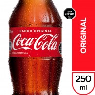 BEBIDA COCA COLA MINI BOTELLA 250 CC