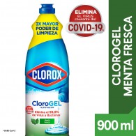 CLORO GEL MENTA/EUCALIPTUS 900CC CLOROX
