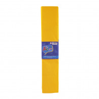 PAPEL CREPE AMARILLO OSCURO 50X200 CM ART & CRAF