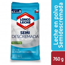 LECHE POLVO SEMIDESCREMADA 760 GR