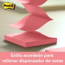 NOTA ADHESIVA POP UP 90 HOJAS ROSADO PARA LLEVAR