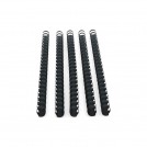ANILLOS PLÁSTICOS 12MM NEGRO 50UNI PARA 95 HOJAS DIAZOL