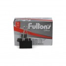 CLIPS FULTONS DOBLE NEGRO 12 UNIDADES 51 MM 2 PULGADAS