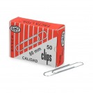CLIPS PEDIN Nº80 REDONDO 50 UNIDADES 80 MM GIGANTE 