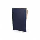 CARPETA  CARTULINA  DIMERC CON PESTAÑA PIGMENTADA AZUL OPACO 41 A 80 HOJAS 