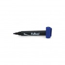 MARCADOR PERMANENTE FULTONS DESECHABLE AZUL PUNTA REDONDA 