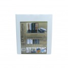 ARCHIVADOR CATÁLOGO OFICIO 2 ANILLOS 2 PULGADAS BLANCO PARA 520 HOJAS D´WILLIAMS