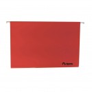 ARPETA COLGANTE ROJO BRAZO METAL