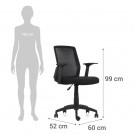 SILLA ESCRITORIO CUBA FIJA