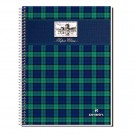 CUADERNO CARTA MATEMATICA 7 MM SUPERCLASS 3 MATERIAS SCOTCH 150 HOJAS (DISEÑOS SURTIDOS)