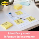 NOTA ADHESIVA 653 AMARILLA 400 HOJAS
