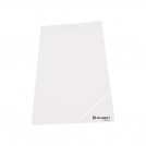 CARPETA CON ELASTICO POLIPROPILENO BLANCO