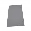 CARPETA CON ELASTICO POLIPROPILENO HUMO