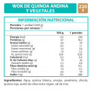 PLATOS LISTO INSTANTANEOS  WOK QUINOA Y VEGETALES 220 GR