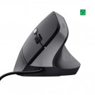 MOUSE ALAMBRICO VERTICAL ERGO BAYO II ECO NEGRO