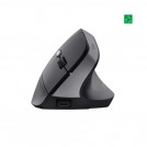 MOUSE INALAMBRICO RECARGABLE VERTICAL ERGO BAYO II ECO NEGRO