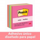 NOTA ADHESIVA  654 COLORES SURTIDOS NEON 5 UN X 100 HOJAS