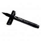 MARCADOR PERMANENTE PUNTA FINA COLOR NEGRO DESECHABLE