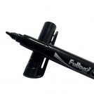 MARCADOR PERMANENTE PUNTA FINA COLOR NEGRO DESECHABLE