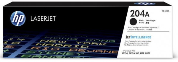 TONER CF510A 204A NEGRO 1100 PAGINAS